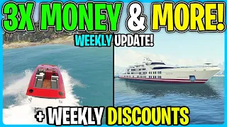 GTA Online WEEKLY UPDATE 3X Money & More!