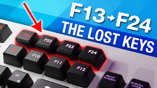 The Secret F13-F24 Keyboard Keys