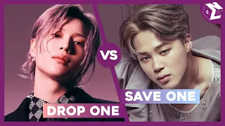 [KPOP GAME] ULTIMATE SAVE ONE DROP ONE MALE IDOLS EDITION (VERY HARD) [40 ROUNDS]