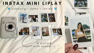 Fujifilm Instax Mini Liplay Unboxing & Demo 2021 (Philippines) | Elle Mayandia