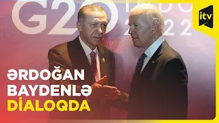 Prezident Ərdoğan Baydenlə dialoqda