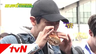 Salty Tour 월드스타 찬열이도 가짜빵(?) 물고 뻐버벅 180616 EP.28