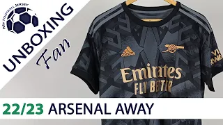 Arsenal Away Jersey 22/23 (MineJerseys) Fan Version Unboxing Review