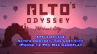 Alto's Odyssey: The Lost City (Apple Arcade) - iPhone 12 Pro Max Gameplay
