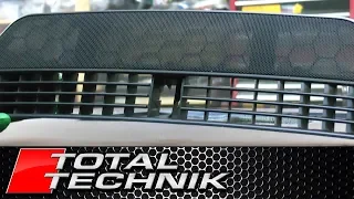 How to Remove Dashboard Speaker Grille - Audi A4 S4 - B6 B7-  2001-2008 - TOTAL TECHNIK