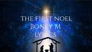 Boney M - The First Noel (lyrics)