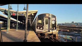 Railfanning nyc subway trains IRL (Part 1)