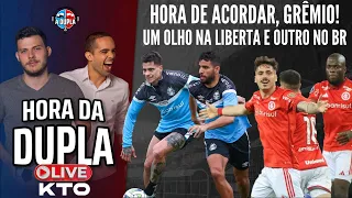 🔵🔴 Hora da Dupla KTO: Conversa resolve crise, Grêmio? | Flu x Olímpia e o Inter no Brasileirão