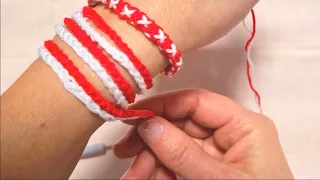 How to create beautiful easy ✨️ #bracelets