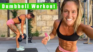 Dumbbell Workout | Full-Body Tabata | Cynthia Balout