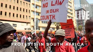 LIVE: South African far-left opposition party organizes ‘National Shutdown’