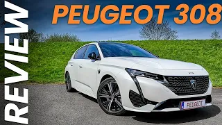 Peugeot 308 Review | POV drive | Hybrid 225 hp | 2023