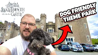 Watermouth Castle DOG FRIENDLY Theme Park In Devon! - Vlog August 2023