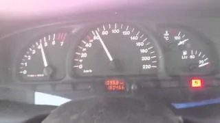 Opel Vectra 1.8 ecotec 0-100 km/h acceleration