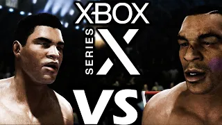 FIGHT NIGHT CHAMPION (LEGENDARY MUHAMMAD ALI VS LEGENDARY MIKE TYSON)  XBOX SERIES X 1440P 60FPS