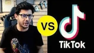 Carryminati Roast Tik Tok vs YouTube THE END @Tik Tok 💣 Vs YouTube 👻 Who is best ?