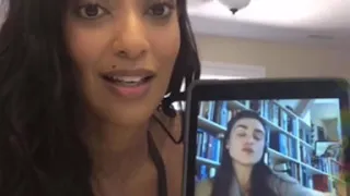 Katie FaceTime on AzieCon