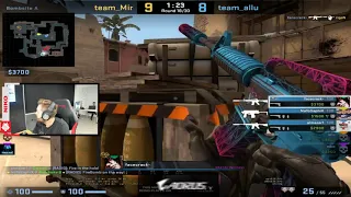 niko Niko react refrezh 1v5 clutch