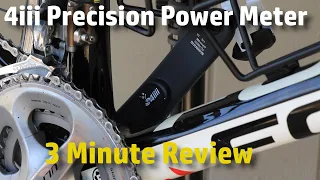 4iii Precision Crank Arm Bicycle Power Meter, a 3 minute review