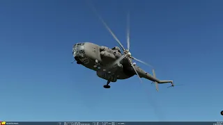 DCS MI-8 + "петля" + "бочка" + целая балка