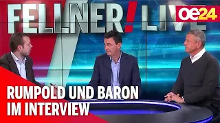Fellner! LIVE: Rumpold und Baron im Interview