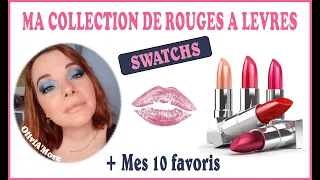 COLLECTION ROUGE A LEVRES + 10 FAVORIS