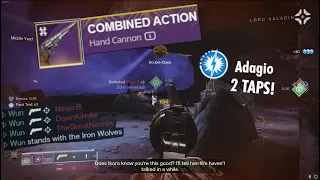 Combined Action 2 TAPS WITHOUT RELOADING | 1st ADAGIO 120 Hand Cannon | Season of the Deep