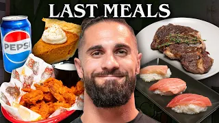 WWE’s Seth Rollins Eats His Last Meal