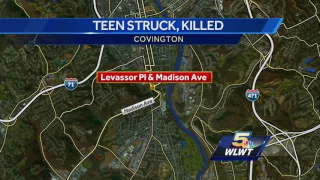 Covington police investigating teen on scooter struck, killed