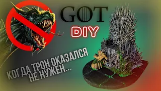 ИГРА ПРЕСТОЛОВ / DIY / Железный Трон / House Of The Dragon