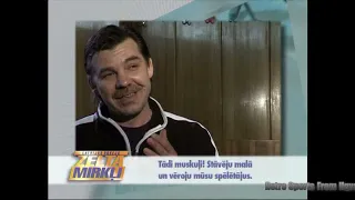 Oļegs Znaroks.1997.gada PČ Latvijas izlases Kapteinis un rezultatīvākais spēlētājs.