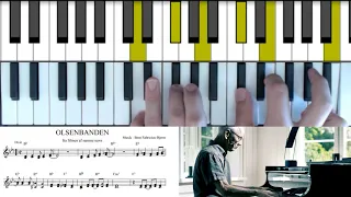 Olsenbanden - Bent Fabricius Bjerre (Klaver for let øvede #1)