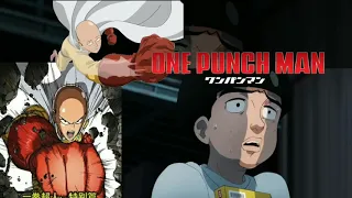 Гароу Против 8 Героев One Punch Man