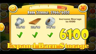 Increasing Barn Storage To 6100 | Hay Day Gameplay | Level - 122 | 2022 ❤