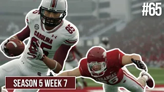 Can we keep our Streak alive against Arkansas? | NCAA 14 CFB Revamped Gamecocks Dynasty Ep. 65