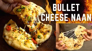 Bullet Cheese Naan - NO TANDOOR! Indian Recipe