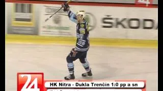 HK Nitra - Dukla Trenčín 1:0 pp a sn