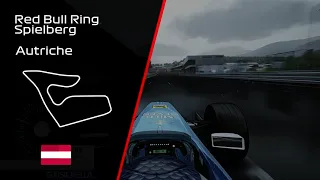 Track Guide - Red Bull Ring / Spielberg - Fisichella - Benetton B198