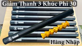 Giảm Thanh Dùng Cho Condor - Fx - Truyền Thống / Giảm Thanh 3 Khúc Tiến Lùi Phi 30 - Giảm Nhập Tàu