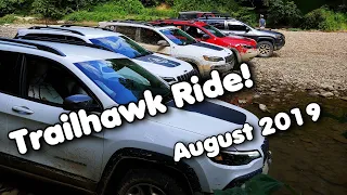 August Trailhawk Ride, Vinton County, 2019 Jeep Cherokee Trailhawk, Offroad