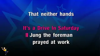 Drive-in Saturday - David Bowie (KARAOKE)