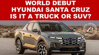 BREAKING NEWS FROM HYUNDAI - 2022 SANTA CRUZ is unlike any other truck or SUV ever