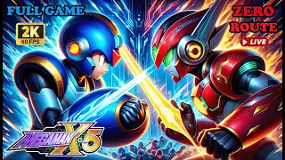 The Battle With Destiny | Mega Man X5 (PC) | FULL GAME (Zero Route) | 2K 60 FPS