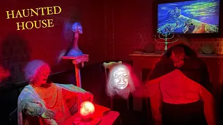 Haunted House @ Oregon's Enchanted Forest Theme Park HD POV Walkthrough Montage REALLY HAUNTED?