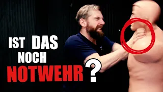 SCHLAG auf HALS in der Selbstverteidigung! Verboten? Knast? Übertrieben o. notwendig? Wenn ja, wie?