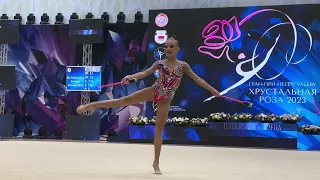 Sofia Ilteryakova Clubs IT AA Crystal rose Minsk 2023