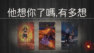 他想你了嗎？有多想呢？想你的時候，有哪些小細節？|曖昧|愛情|戀愛|塔羅占卜