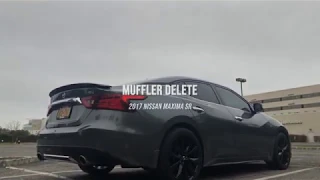 2017 Nissan Maxima SR Muffler Delete *UPDATED* 2016-2020 VQ35DE Revs Flybys