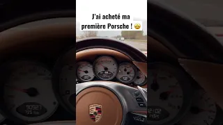 J’AI ACHETÉ MA PREMIÈRE PORSCHE ! 🤩 #shorts