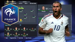 FIFA22-HOW  TO PLAY LIKE FRANCE 2006 FORMATION TACTICS AND INSTRUCTIONS